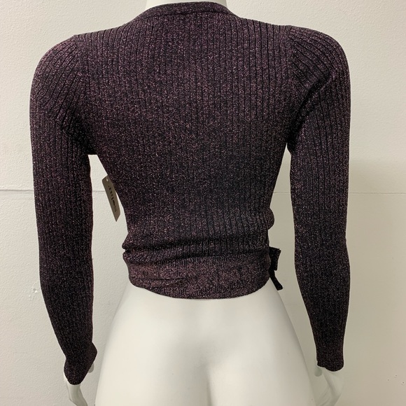 Wrap Sweater in Multi Color - Picture 6 of 6